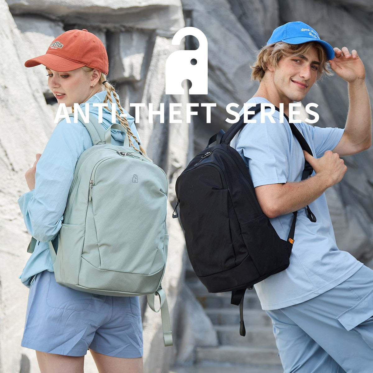 AOKING Anti-Theft Security Backpack 18L XN58662F, photo 8