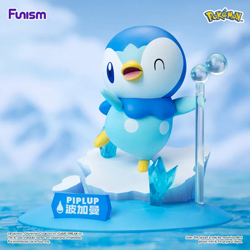 Funism Pokémon Twinkmont Piplup figure, photo 2
