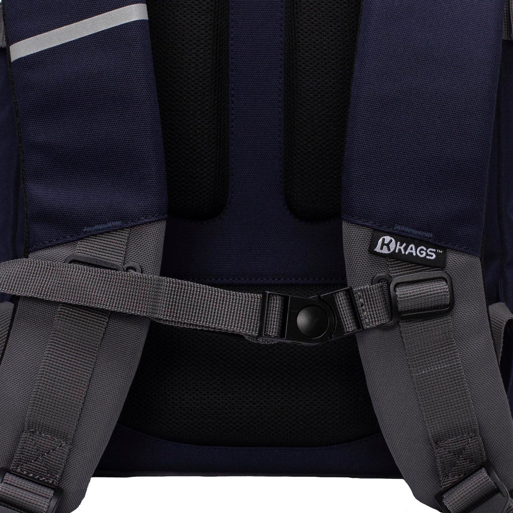 KAGS Dustin 2 school backpack in midnight blue, photo 9