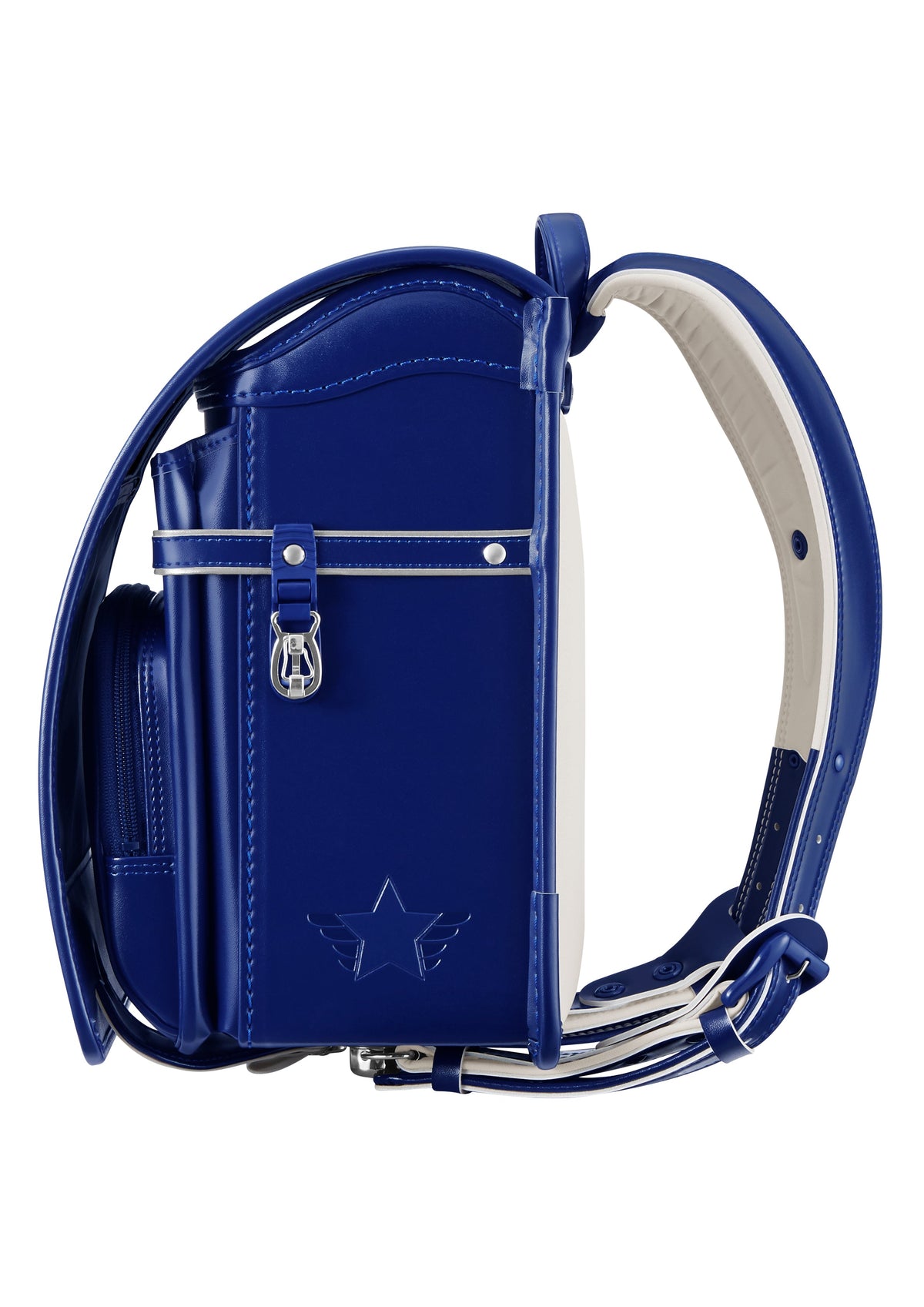 Seiban Randoseru in marine blue, photo 4