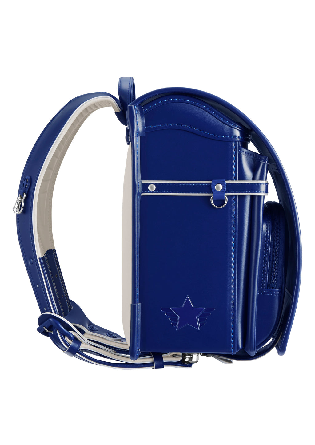 Seiban Randoseru in marine blue, photo 3