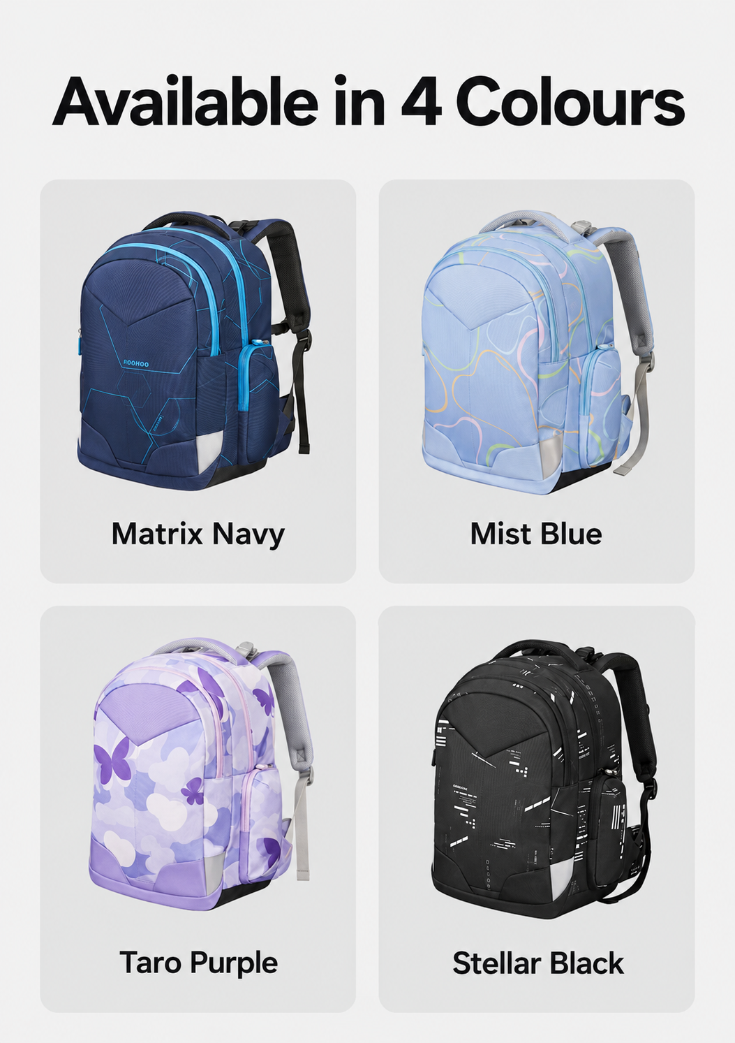 Nohoo Star Academy Max 35L school backpack, photo 6