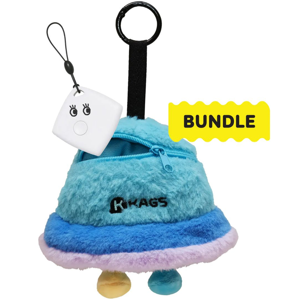 KAGS Locate Me Safe Buddy spaceship plush with tracker tag, photo 2