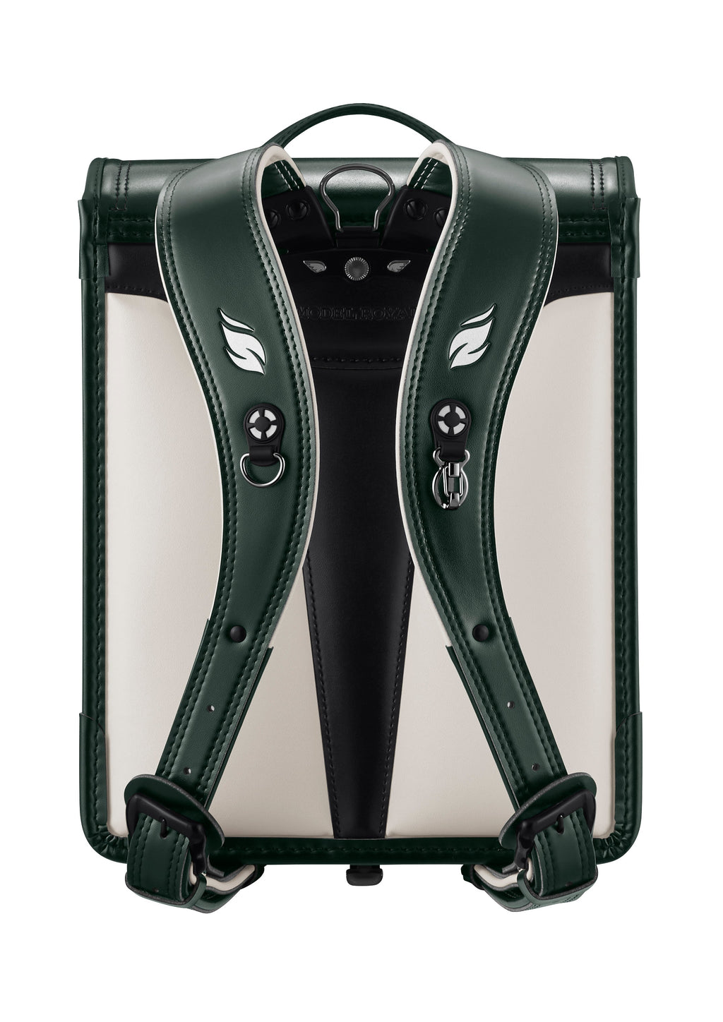Seiban Royal Dragoon Randoseru in forest green x black, photo 5