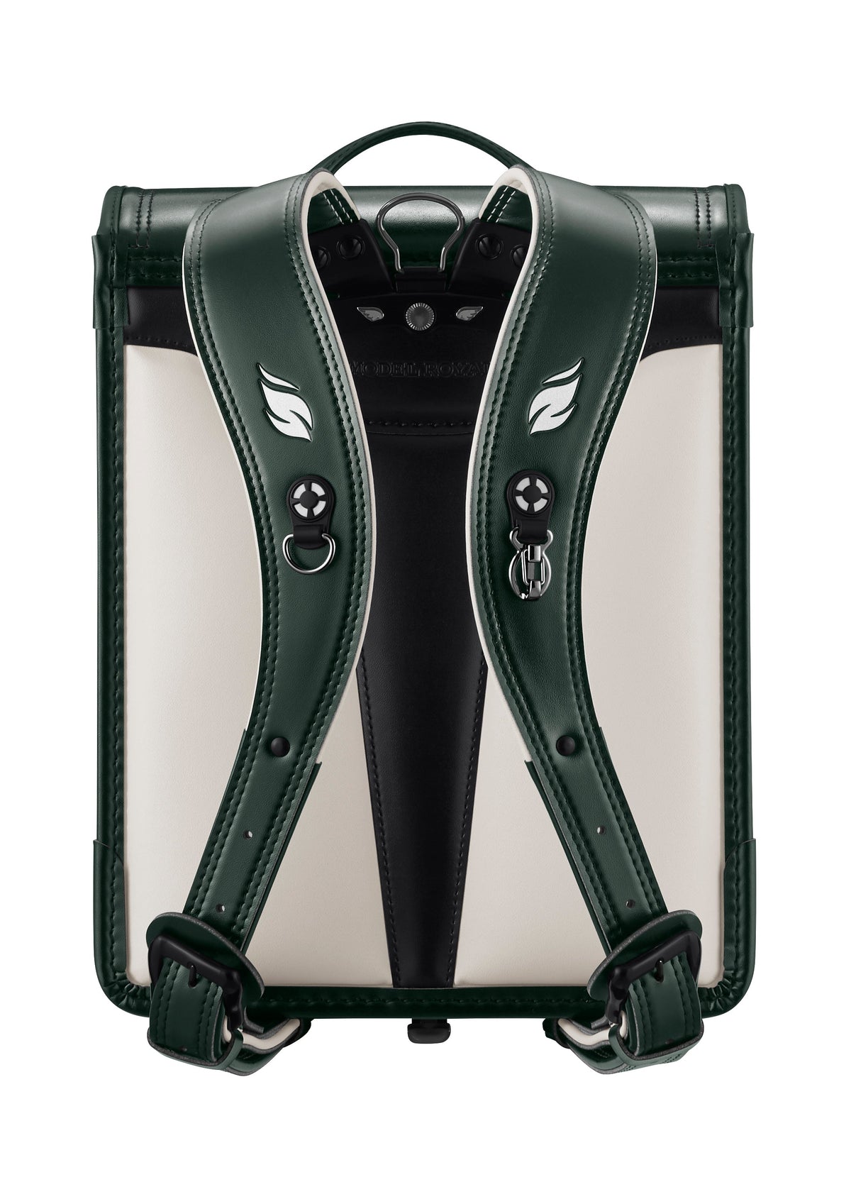 Seiban Royal Dragoon Randoseru in forest green x black, photo 5