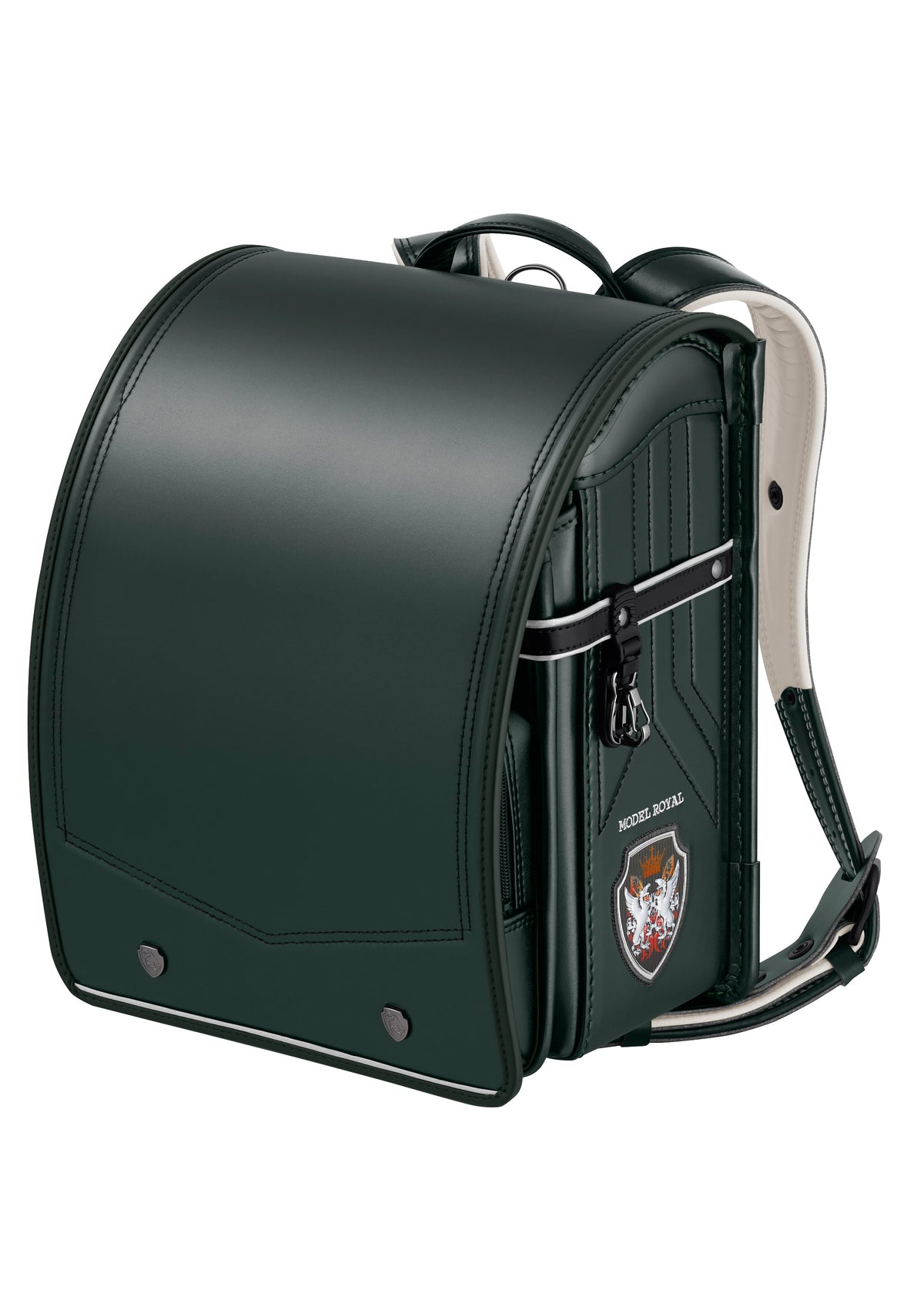 Seiban Royal Dragoon Randoseru in forest green x black
