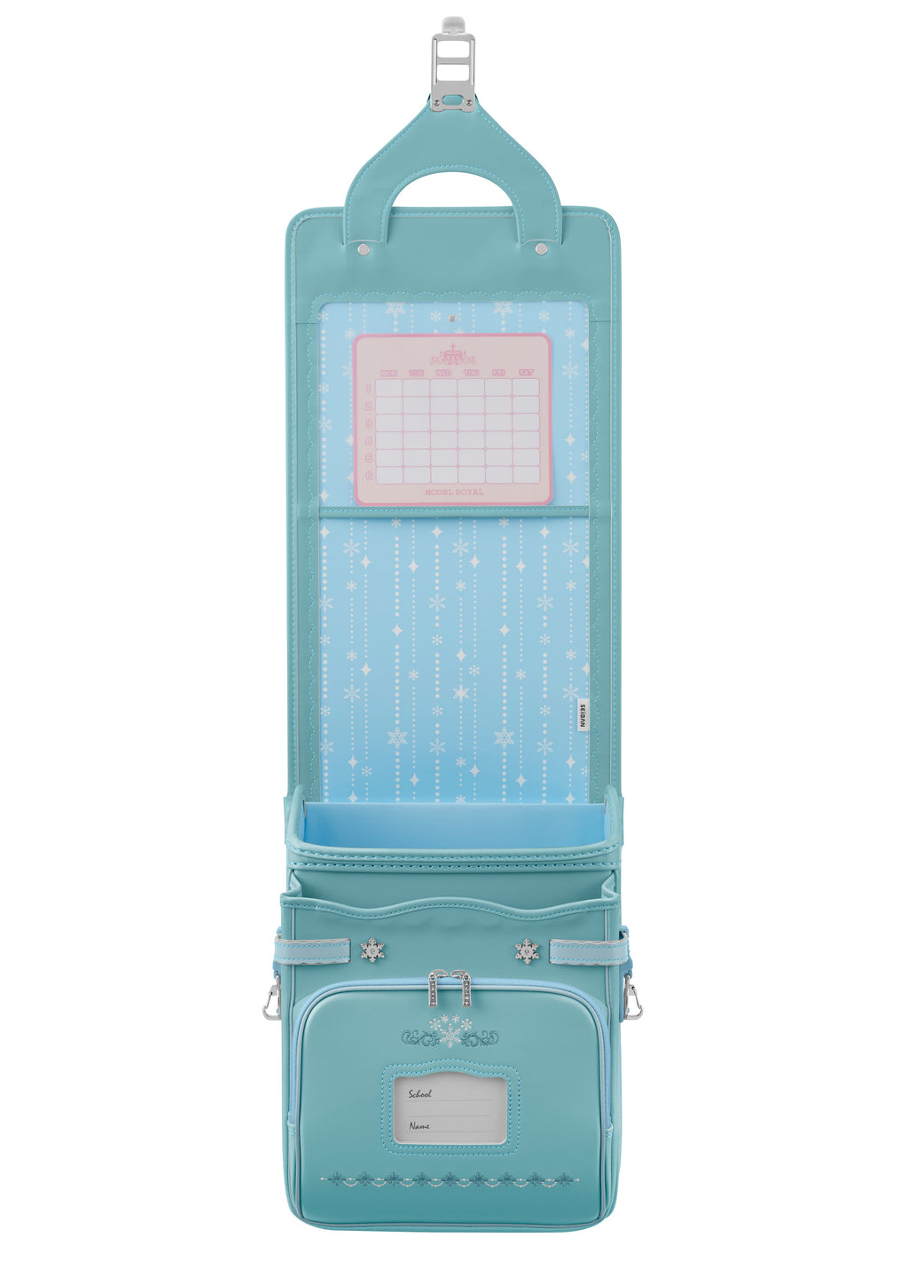 Seiban Royal Crystal Randoseru in mermaid green x sherbet mint, photo 5