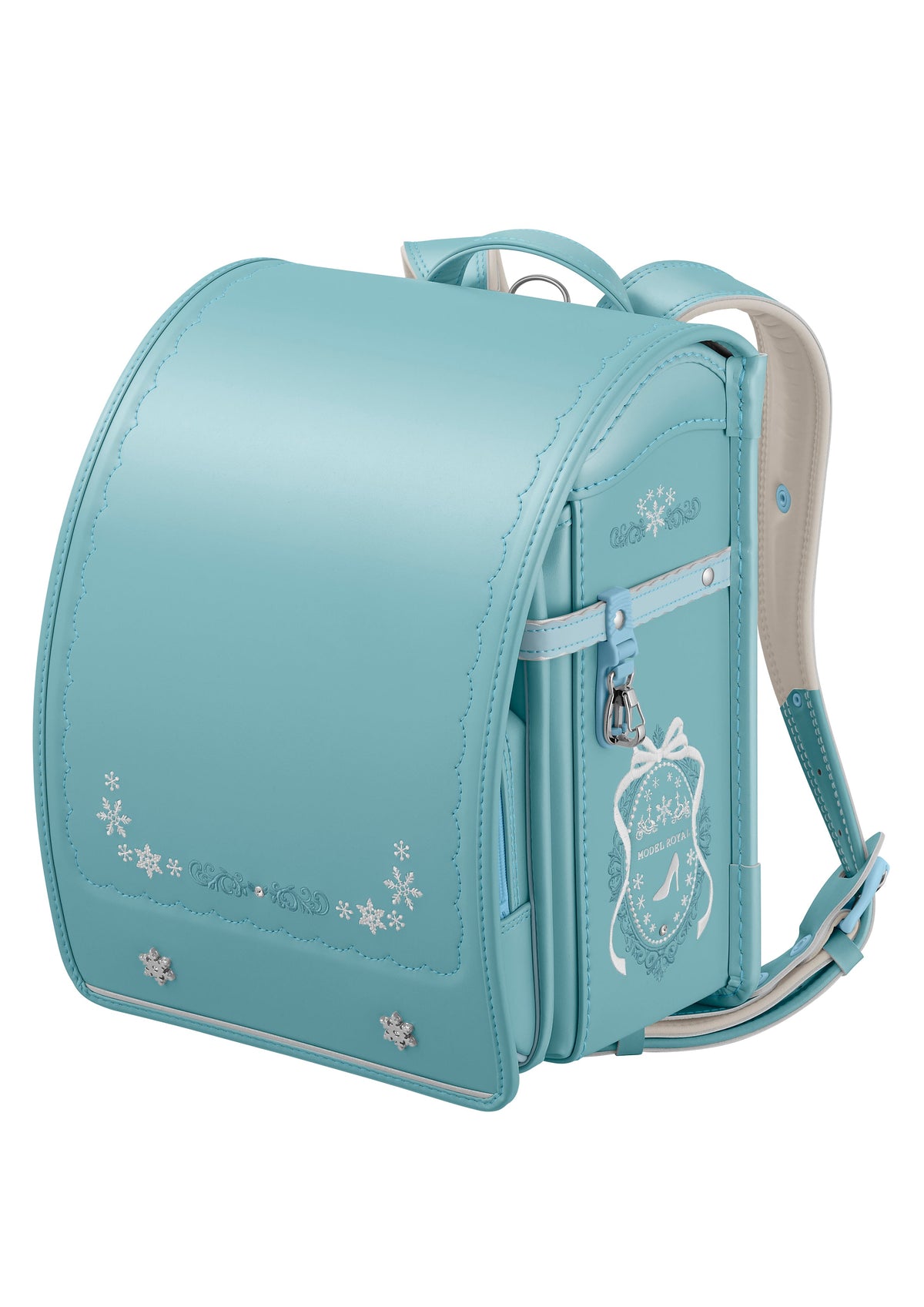 Seiban Royal Crystal Randoseru in mermaid green x sherbet mint