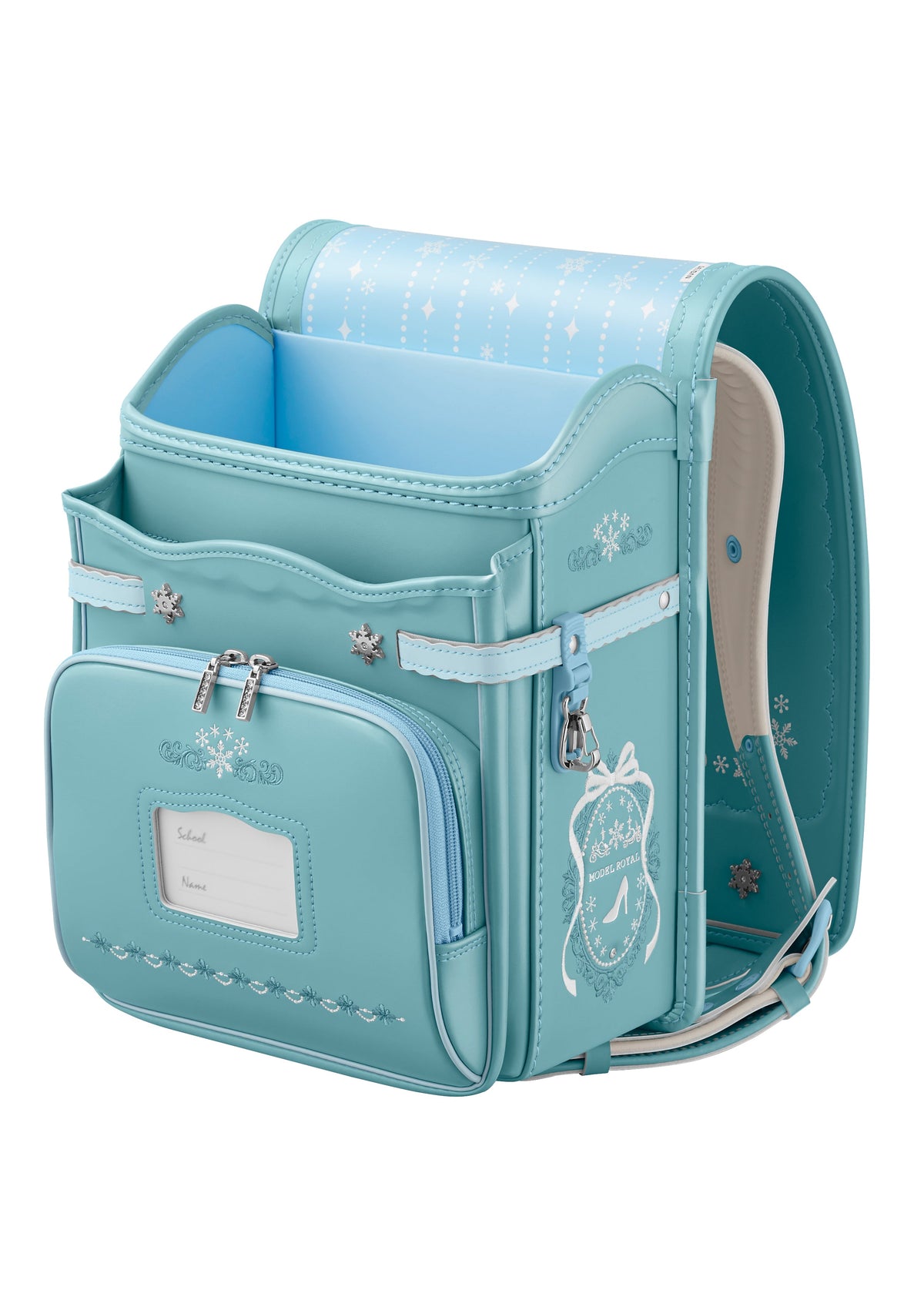 Seiban Royal Crystal Randoseru in mermaid green x sherbet mint, photo 3