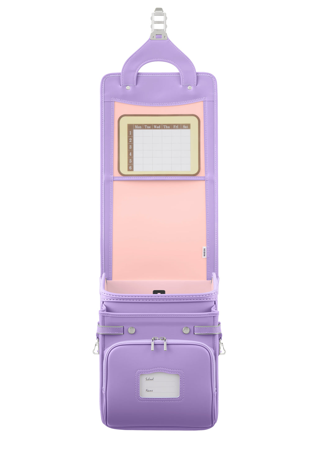 Seiban Royal Classic Randoseru in pastel purple, photo 5