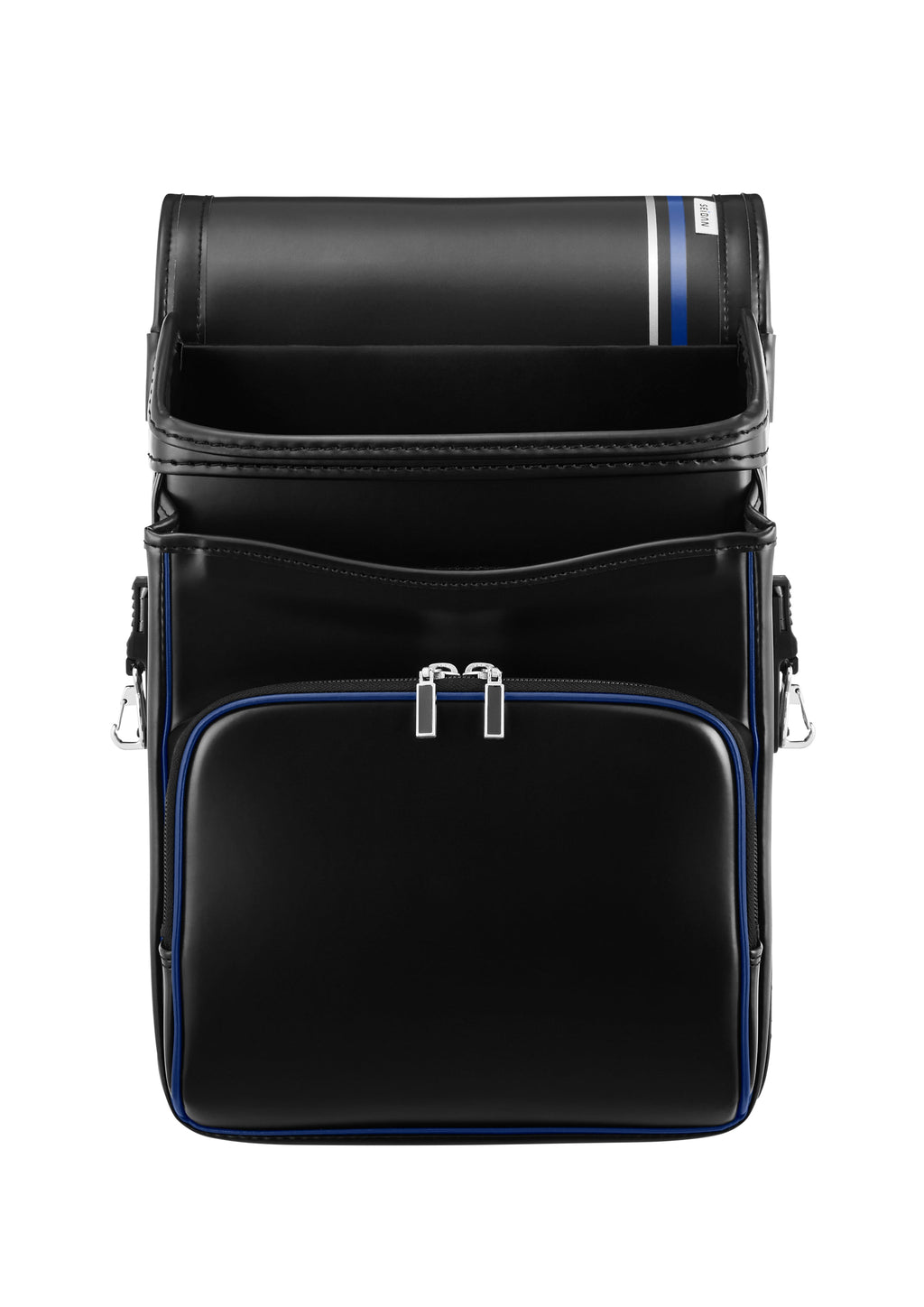 Seiban Royal Urban Randoseru in black x marine blue, photo 5