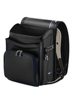 Seiban Royal Urban Randoseru in black x marine blue, photo 6