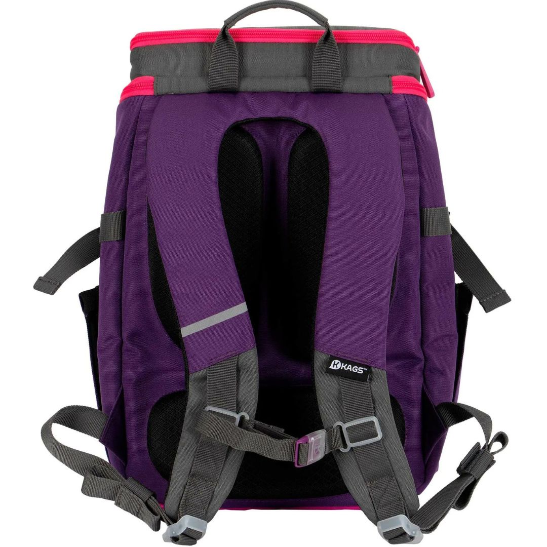 KAGS Dustin 2 school backpack in purple, photo 4