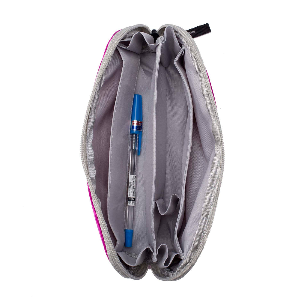 KAGS Chester pouch pencil case in magenta, photo 9