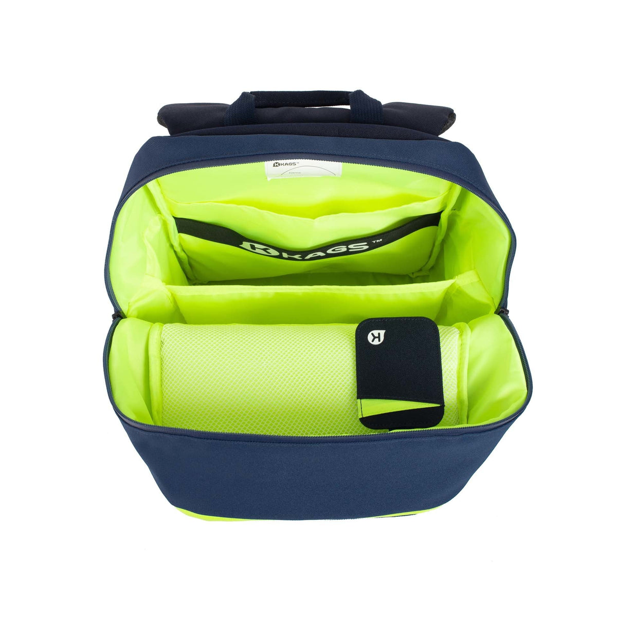 KAGS Grafton school backpack in green, photo 5