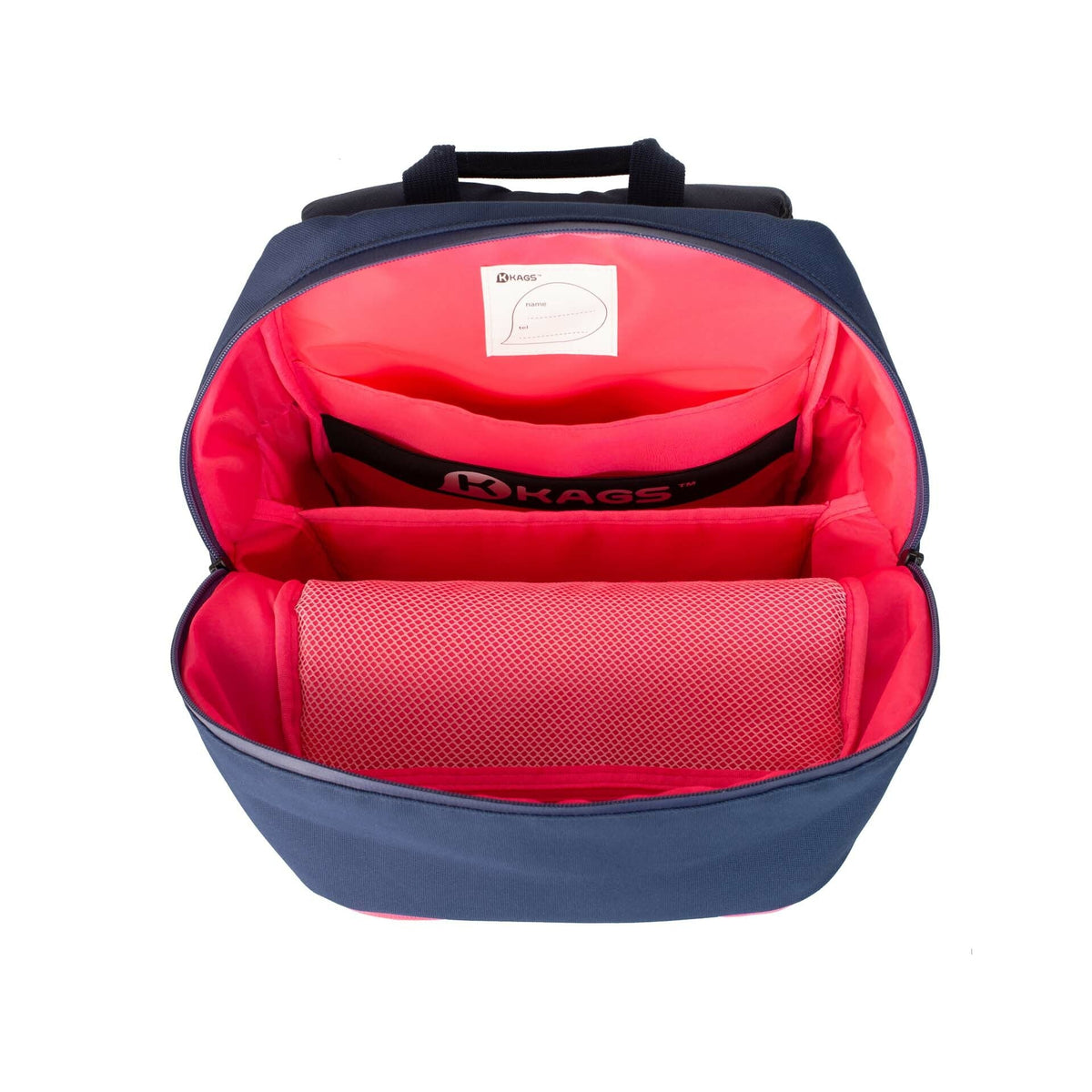 KAGS Grafton school backpack in pink, photo 8