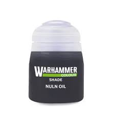 Citadel Shade paint pot, Nuln Oil, 18ml