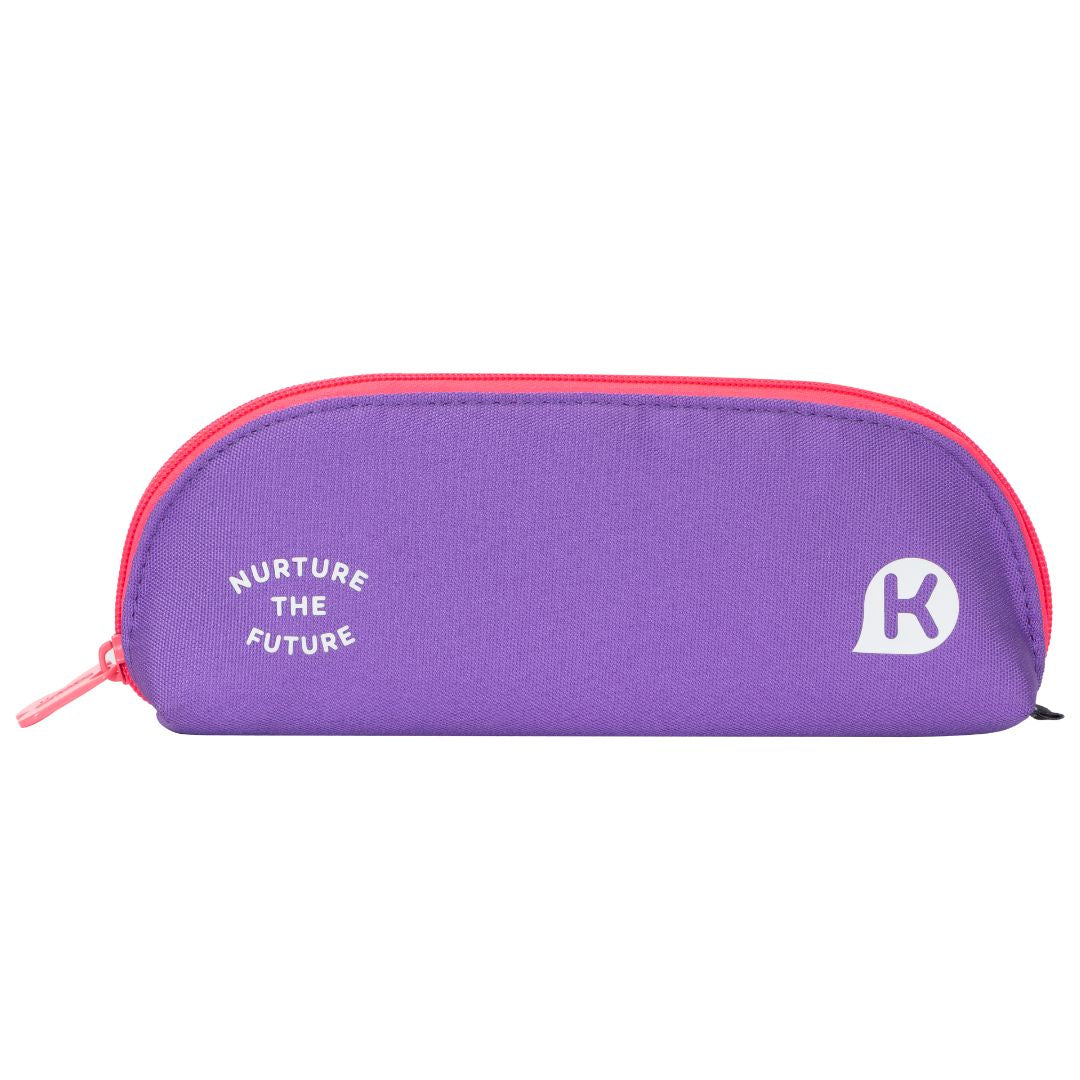 KAGS Izzy pouch pencil case in purple, photo 2