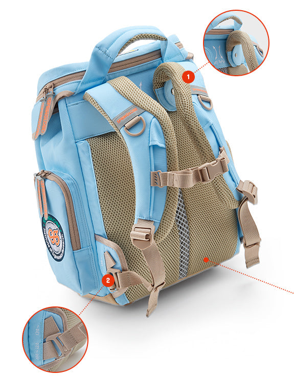 Seiban Springlobe school bag in Sax Scientist design, photo 7