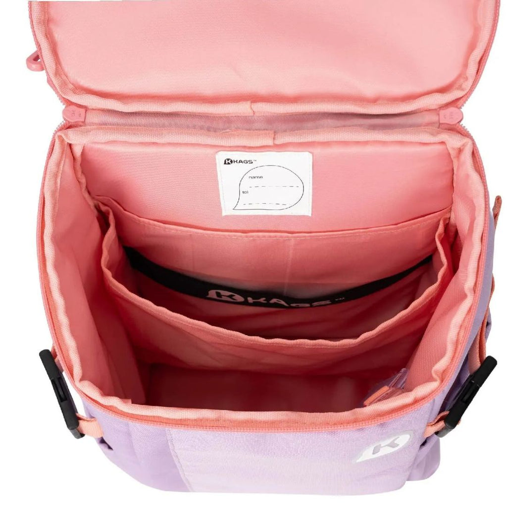 KAGS Dustin 2 school backpack in lavender, photo 5