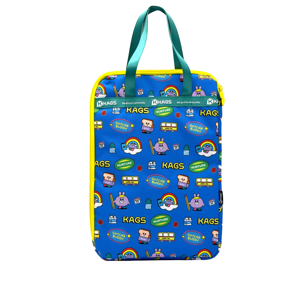 KAGS WHPH F4 homework tote bag in blue, photo 2