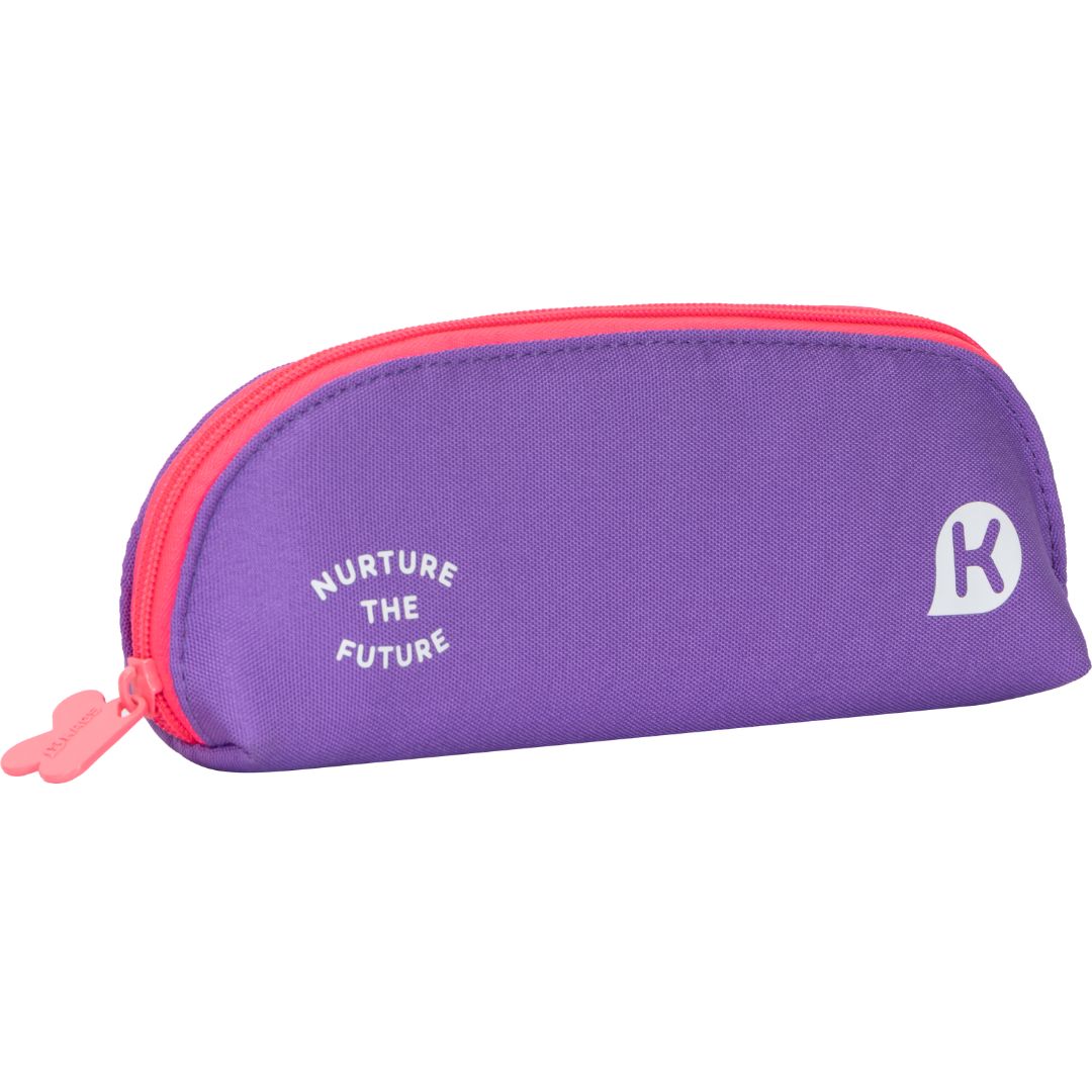 KAGS Izzy pouch pencil case in purple