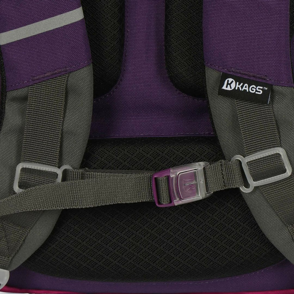 KAGS Dustin 2 school backpack in purple, photo 8